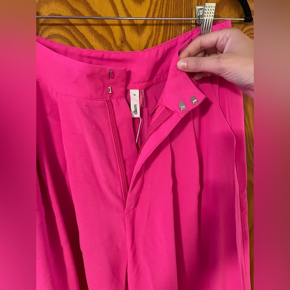 HOT PINK WIDE-LEG PANT main image 0